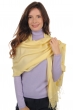 Cashmere & Silk accessories shawls platine mellow yellow 204 cm x 92 cm